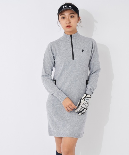 FILA GOLF ワンピース 蓄熱ニットワンピース : ZOZOTOWN Yahoo!店