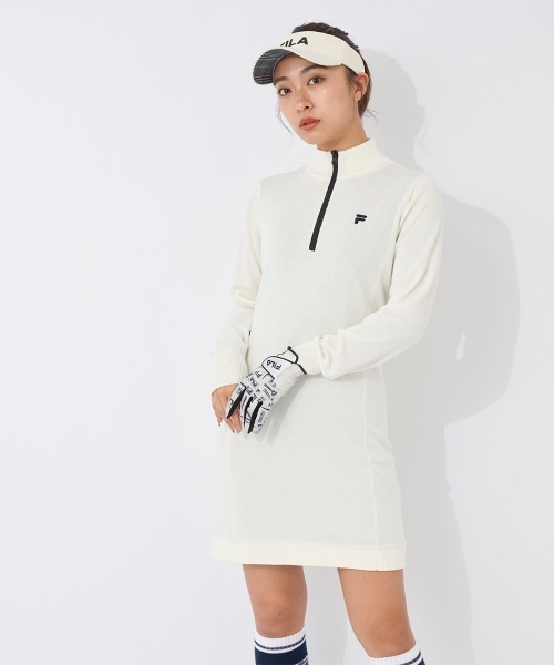 FILA GOLF ワンピース 蓄熱ニットワンピース : ZOZOTOWN Yahoo!店