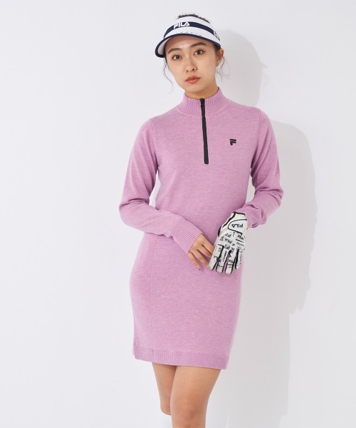 FILA GOLF ワンピース 蓄熱ニットワンピース : ZOZOTOWN Yahoo!店