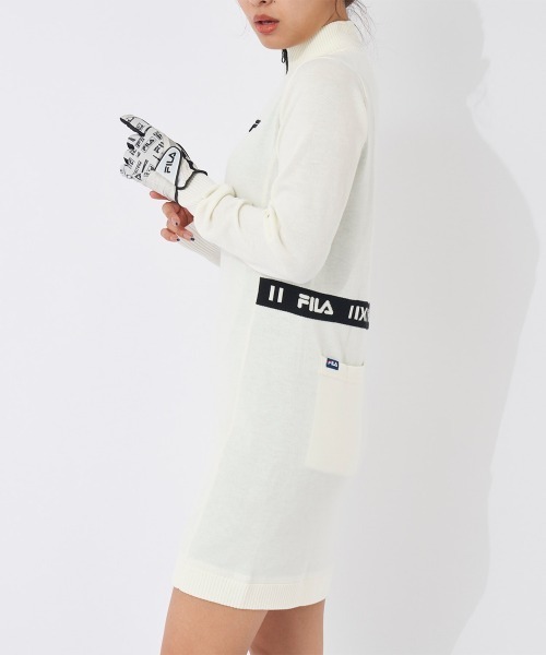 FILA GOLF ワンピース 蓄熱ニットワンピース : ZOZOTOWN Yahoo!店