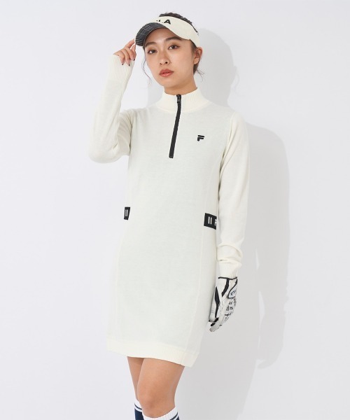FILA GOLF ワンピース 蓄熱ニットワンピース : ZOZOTOWN Yahoo!店