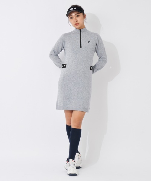 FILA GOLF ワンピース 蓄熱ニットワンピース : ZOZOTOWN Yahoo!店
