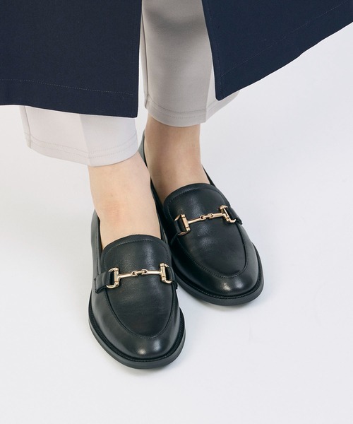 carino ローファー 本革ビットローファー レディース : ZOZOTOWN