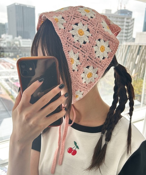 GASA バブーシュカ Lace Fabric Babushka/レースバブーシュカ【MAISON SPECIAL