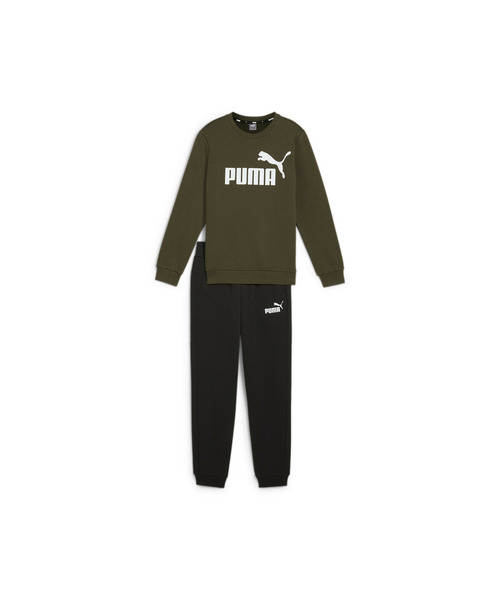 PUMA（プーマ） ジャージ ボーイズ NO.1 ロゴ スウェット スーツ 裏