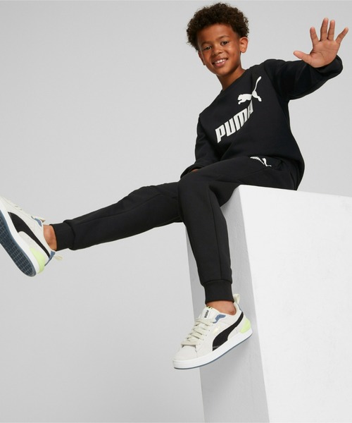 PUMA（プーマ） ジャージ ボーイズ NO.1 ロゴ スウェット スーツ 裏