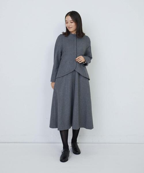 654y*アデュートリステス  ノーカラー ジャケット 654y*アデュートリステス ノーカラー ジャケット - メルカリ