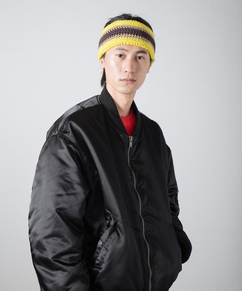 Maison Kinema ブラックニット帽・ヘアバンドセット hq720.jpg?sqp=-