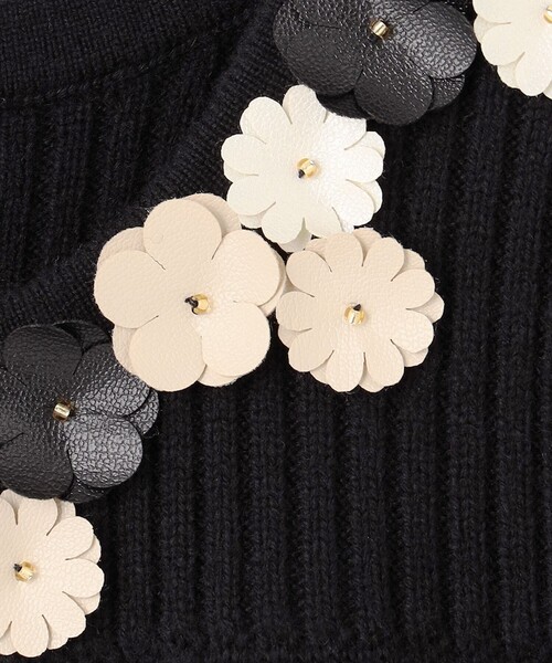 カーディガン FLOWER BONBON カーディガン レディースの画像