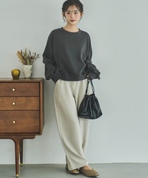 mil パンツ 「5サイズ展開」美シルエットカーブパンツ