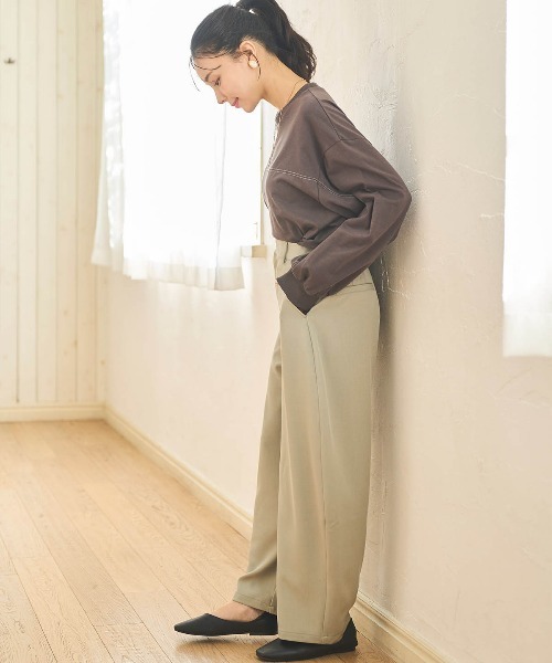デザインカーブシルエットパンツ セール】カーブシルエットパンツ（その他パンツ）｜HER.（ハー
