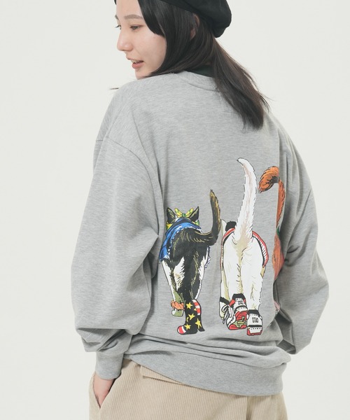 brook スウェット　トレーナー　アニマル　XL brook スウェット brook スウェット brook スウェット