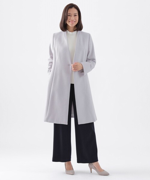 新品 ウールカシミヤビーバーチェスターコート トランスワークTRANS WORK TRANS WORK（トランスワーク） コート アウター ウールカシミヤ