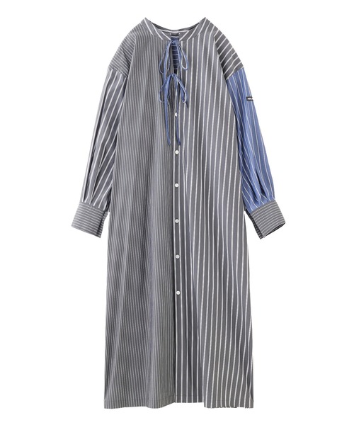 MILKFED. ワンピース STRIPED SKIPPER DRESS : ZOZOTOWN Yahoo!店