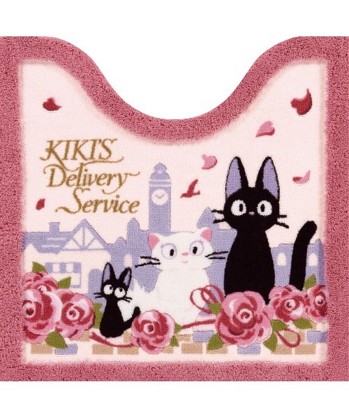 iellio バス トイレ 魔女の宅急便 ジジ トイレタリー ロングマット