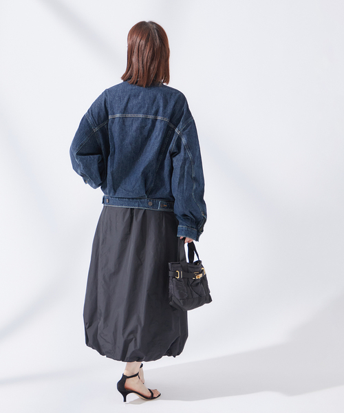 journal standard L'essage スカート メモリータフタ バルーン