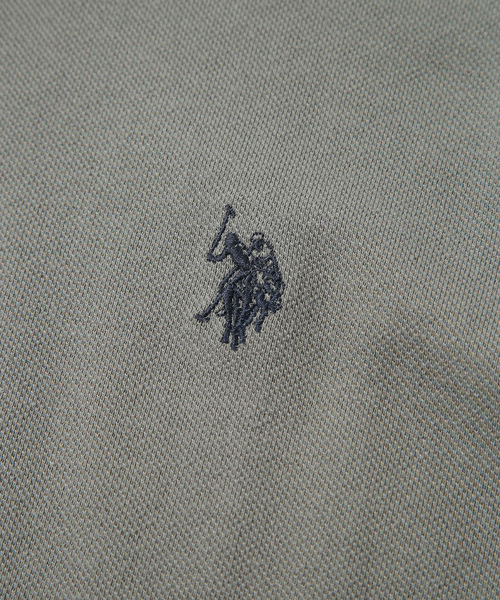 [U.S. POLO ASSN.] рубашка-поло с коротким рукавом L темно-синий женский 