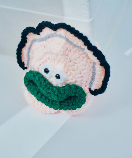 ポーチ 「macaroni edge/マカロニエッジ」毛糸のマスコット 牡蠣ポーチ レディース メンズ | macaroni edge | 18