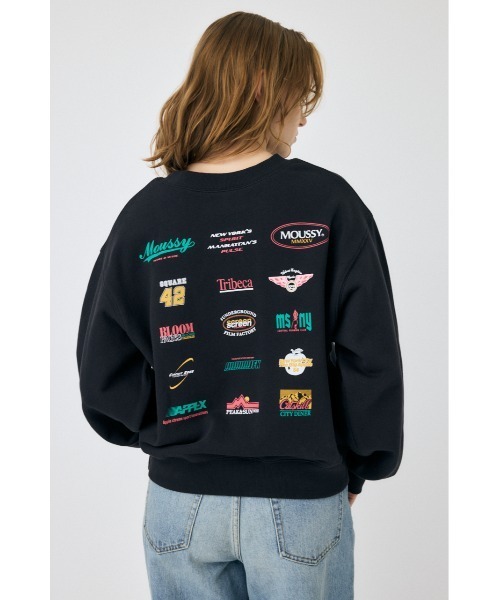 トレーナー スウェット MOUSSY NY COLLECT プルオーバー レディース MOUSSY トレーナー スウェット NY COLLECT プルオーバー