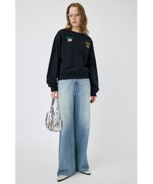 トレーナー スウェット MOUSSY NY COLLECT プルオーバー レディース MOUSSY トレーナー スウェット NY COLLECT プルオーバー