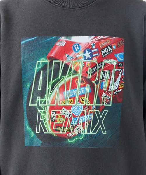 nana-nana トレーナー スウェット AKIRA REMIX × Crew Neck B