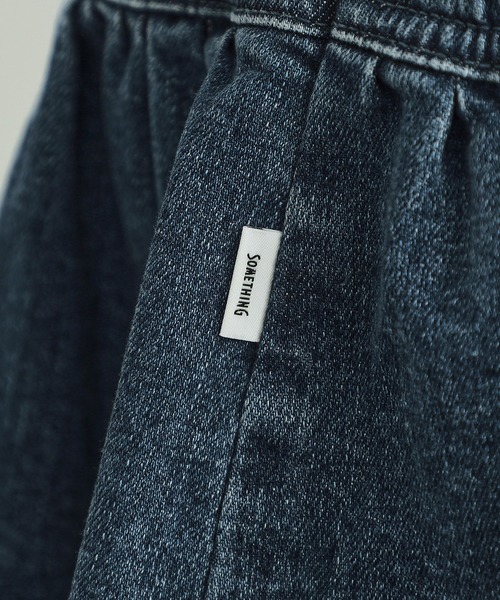 SOMETHING（サムシング） ペプラムデニムビスチェ レディース