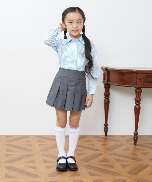 120size ベージュ×チェック セレモニー 入学 卒園 発表会 フォーマル Amazon | [TRVELBETT] 卒業式 スーツ 女の子 小学生 入学式