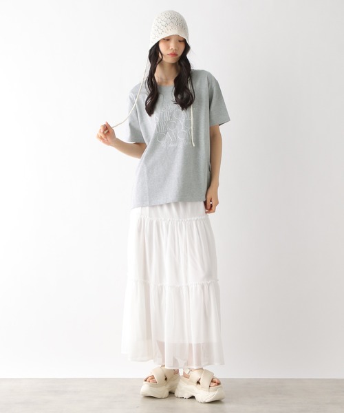 Heather ニット帽 ニットキャップ ラメニットボンネット 323486