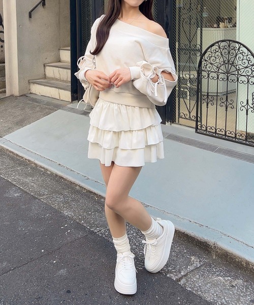 INGNI スカート フリルミニスカパン : ZOZOTOWN Yahoo!店 - 通販