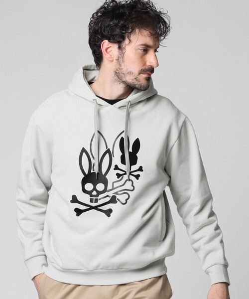 ◯Psycho Bunny  パーカー Psycho Bunny パーカー 3BUNNY パーカ メンズ : ZOZOTOWN Yahoo
