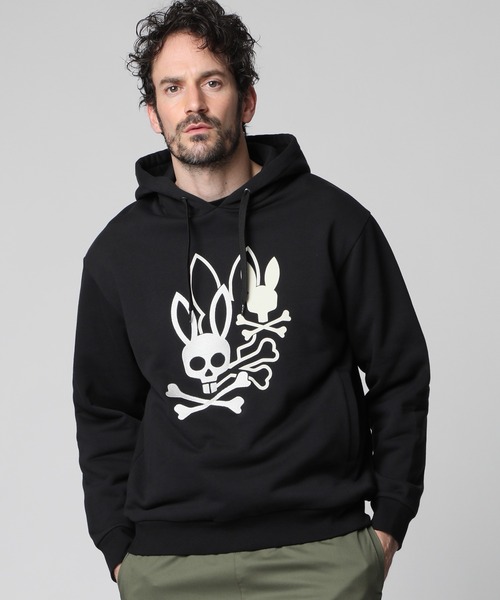 ◯Psycho Bunny  パーカー Psycho Bunny パーカー 3BUNNY パーカ メンズ : ZOZOTOWN Yahoo
