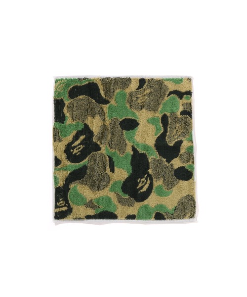 新品 A BATHING APE ABC CAMO イエローカモ ハンカチ A BATHING APE ハンカチ ABC CAMO HAND TOWEL メンズ レディース