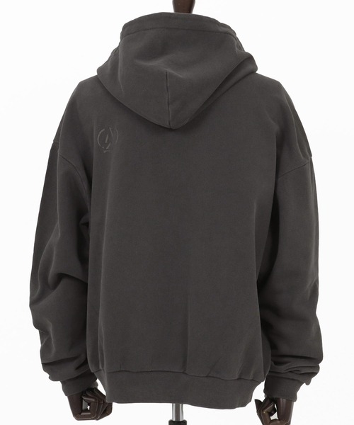 パーカー 「ADAMPATEK/アダムパテック」pigment dyeing zip hoodie/ピグメント染めジップパーカー レディース メンズ ADAMPATEK/アダムパテック】pigment dyeing zip hoodie