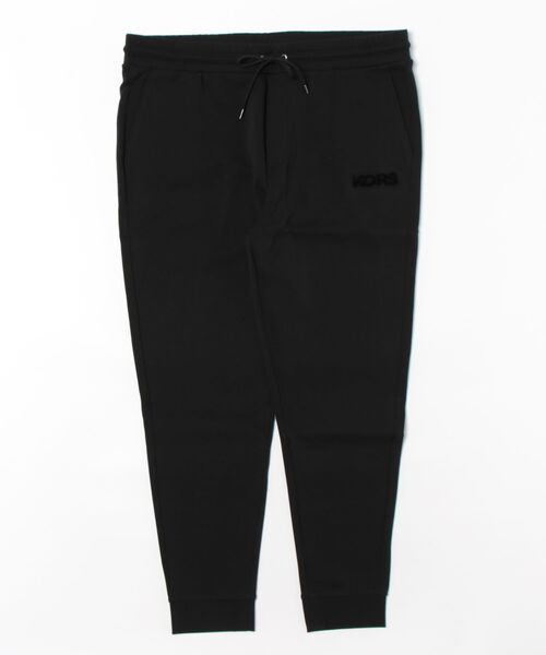 MICHAEL KORSブラックジョカーパンツ MICHAEL KORS ブラック ジョガーパンツ