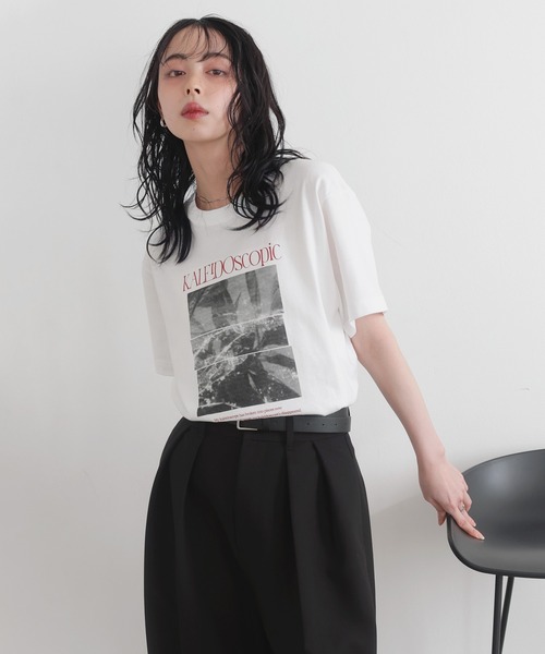 ハグオーワー フォトプリントTシャツ 美品 - メルカリ