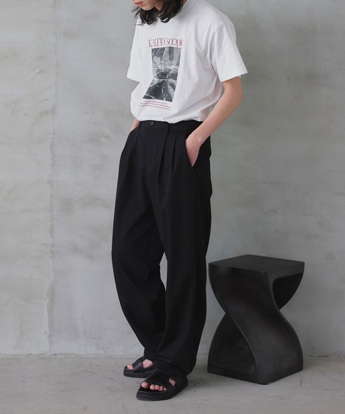 【24SS NEW】FENDI_men / リネン プリント オーバーサイズシャツ LIAN tシャツ フォトプリントオーバーサイズKAREIDOscopicT