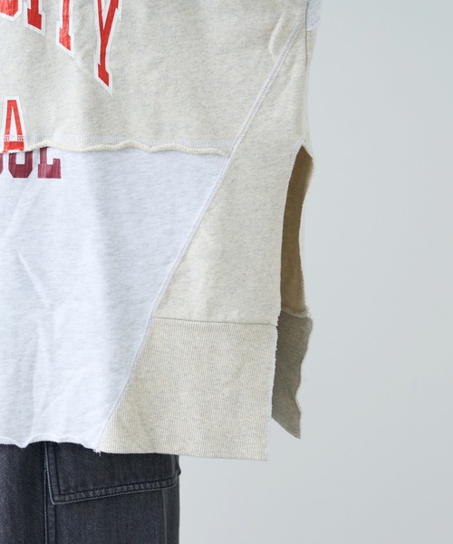 「etsinta」 7分袖カットソー ONE SIZE グレー レディース etsinta 「etsinta」 7分袖カットソー ONE SIZE グレー
