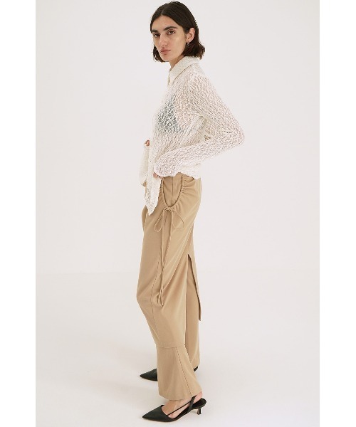CLANE（クラネ） パンツ CLANE PANTS LAYRED SIDE SHIRRING SKIRT