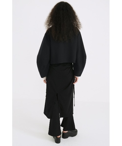 CLANE（クラネ） パンツ CLANE PANTS LAYRED SIDE SHIRRING SKIRT