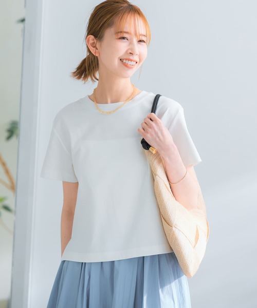 URBAN RESEARCH ROSSO WOMEN」 半袖Tシャツ FREE ホワイト