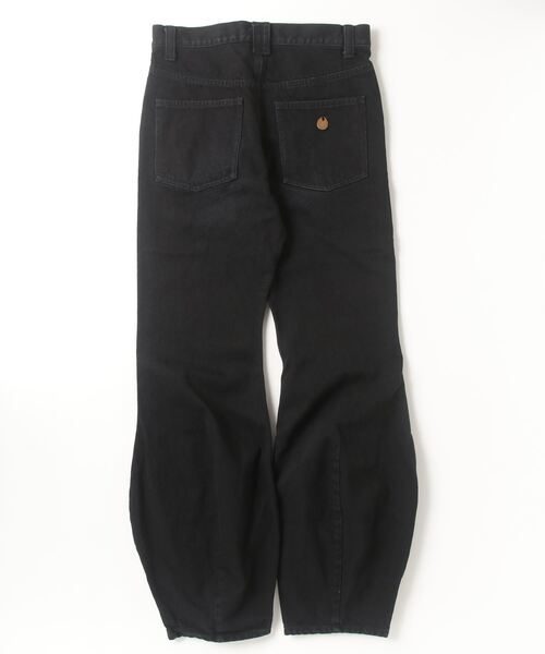 完売品 CLEL クレイル ヴィンテージ フレア デニム ジーンズ ブラック S CLEL】Vintage Design Flare Denim Pants /ヴィンテージデザイン