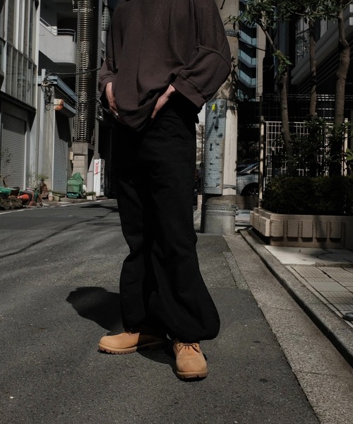 パンツ NAM - TRUMPET DENIM WASHED BLACK nam-trumpet-denim-washed-black