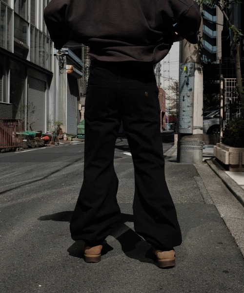 パンツ NAM - TRUMPET DENIM WASHED BLACK nam-trumpet-denim-washed-black