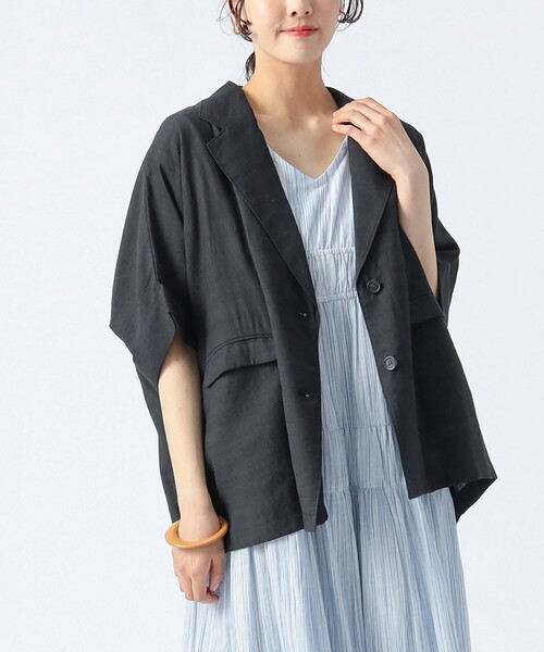 BEAMS HEART ビームス フレンチリネンジャケット L BEAMS HEART（ビームス ハート） ジャケット テーラードジャケット