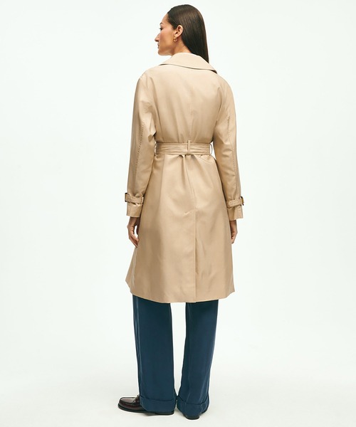 Brooks Brothers ベージュ トレンチコート BROOKS BROTHERS 「BROOKS BROTHERS」 トレンチコート SMALL