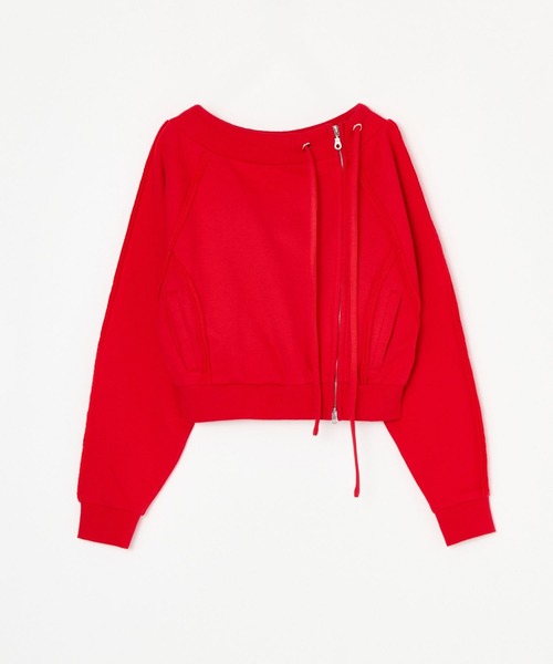 BEEDEN トップス BEEDEN tシャツ OFF SHOULDER SIDE ZIP TOPS レディース