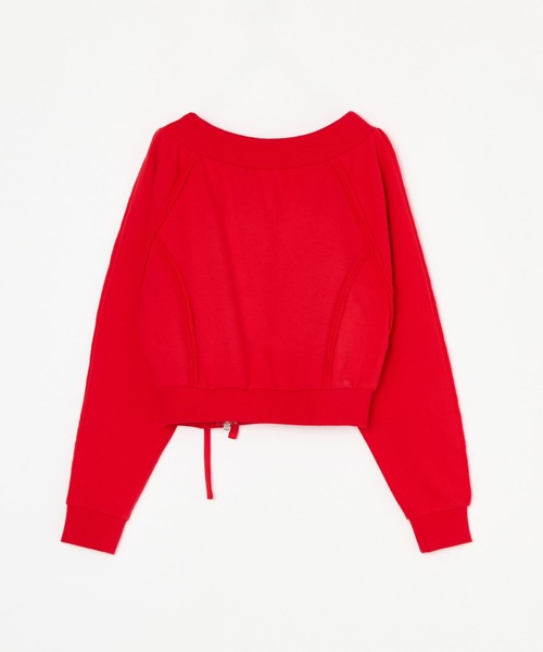 beeden OFF SHOULDER SIDE ZIP TOPS グレー OFF SHOULDER SIDE ZIP TOPS – BEEDEN