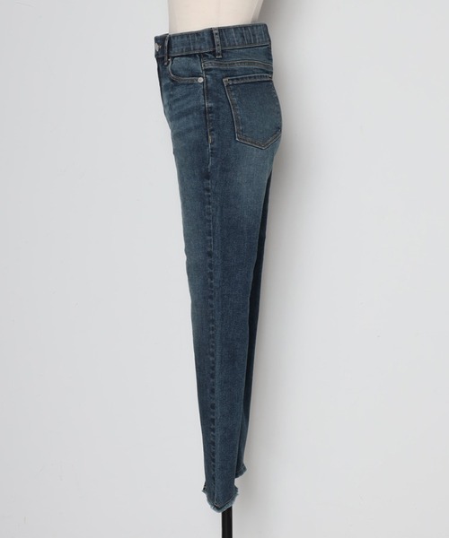 [Bonjour Sagan] обработка Denim брюки M голубой женский 