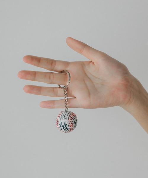 MLB キーホルダー MLB/エムエルビー YANKEES BASEBALLKEYRINGS