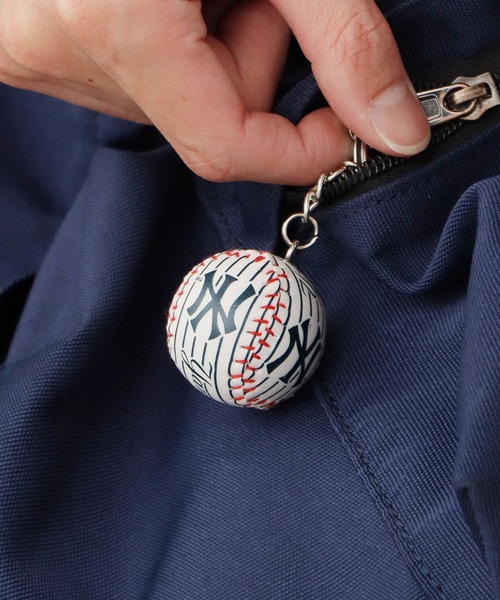 MLB キーホルダー MLB/エムエルビー YANKEES BASEBALLKEYRINGS